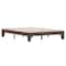 Flash Furniture Walnut Queen Size Solid Wood Platform Bed YKC-1090-Q-WAL-GG - alternate 2
